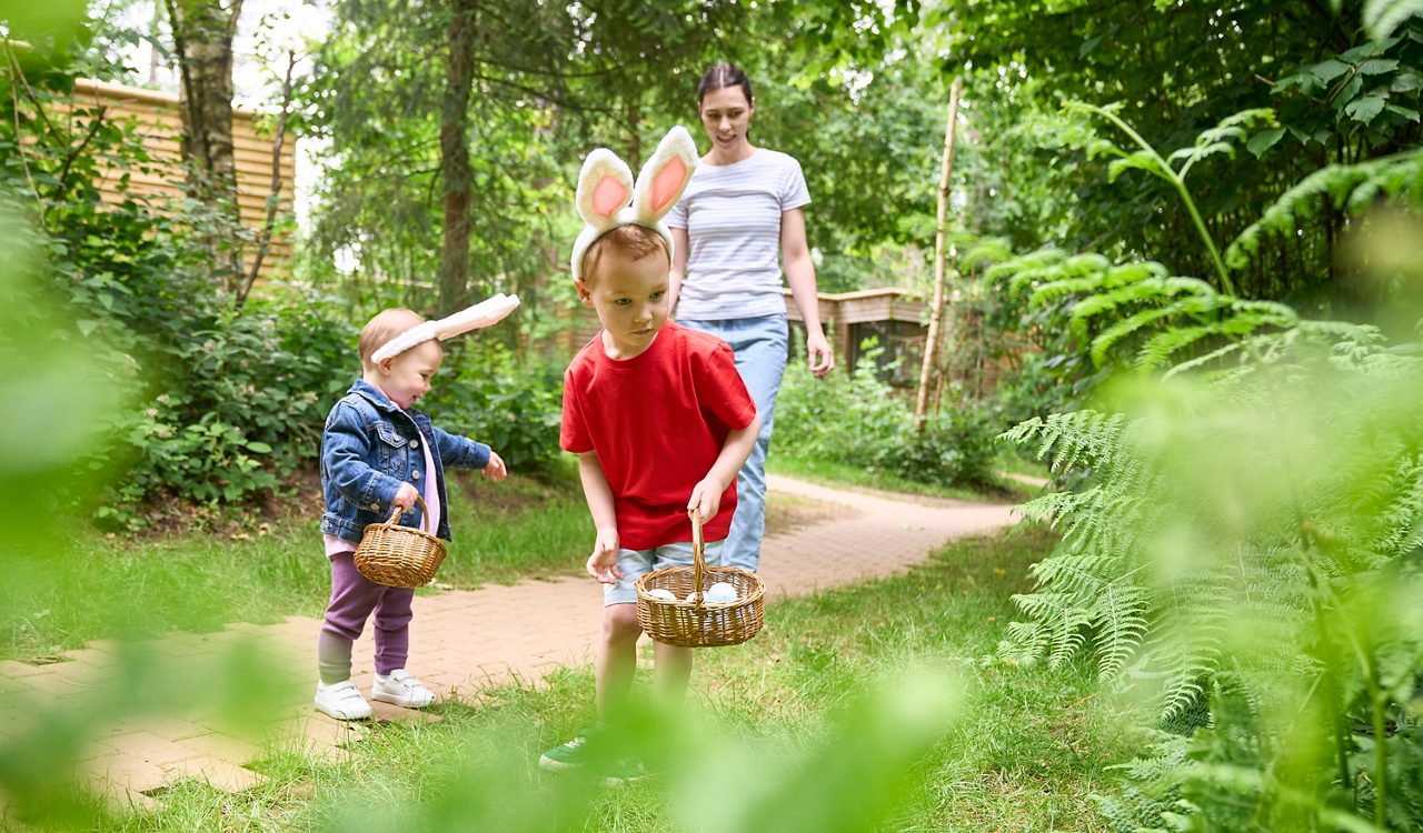 Easter egg hunt.